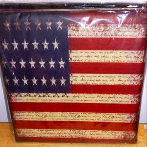 Storage box USA Flag